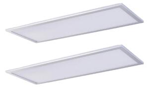 Stropní lampa Lindby, Livel, Bílá, Kuchyně, Plast, Moderní