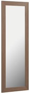 Tmavě šedé dřevěné nástěnné zrcadlo Kave Home Yvaine 52 x 152 cm