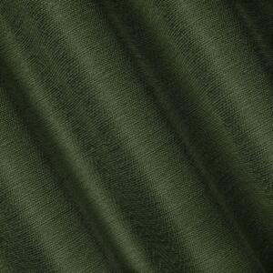 Eurofirany Zelený závěs na pásce STYLE v eko stylu 140x270 cm
