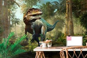 Tapeta svět dinosaurů - 150x100 cm