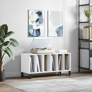 VidaXL Skříňka na LP desky 100x38x48 cm kompozitní dřevo [862907] Barva: Bílá