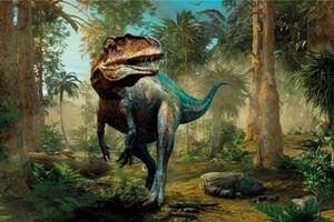 Tapeta svět dinosaurů - 300x200 cm
