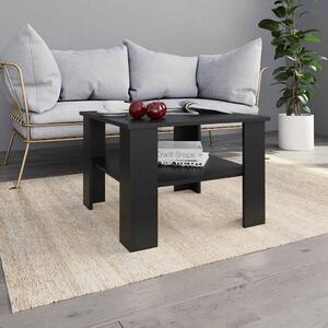 VidaXL Konferenční stolek 60 x 60 x 42 cm kompozitní dřevo [862406] Barva: Černá