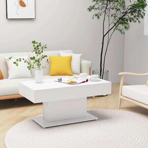 VidaXL Konferenční stolek 96 x 50 x 45 cm kompozitní dřevo [862624] Barva: Bílá