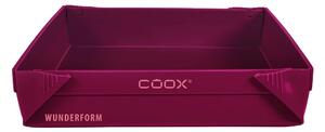 Rozkládací silikonová forma coox WUNDERFORM MQ, vínová