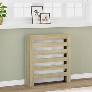VidaXL Kryt radiátoru 78 x 20 x 82 cm Kompozitní dřevo [869218] Barva: dub sonoma