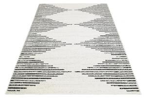 Kusový koberec PP Gudila krémovočerný 80x150cm