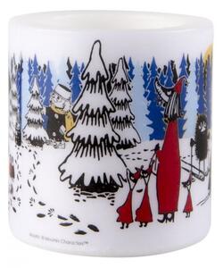 Svíčka Moomin Winter Forest 8 cm, Muurla Finsko