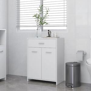 VidaXL Koupelnová skříňka 60 x 33 x 80 cm kompozitní dřevo [862551] Barva: Bílá
