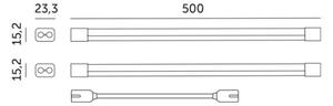 LED Podlinkové svítidlo pro pěstování rostlin GROWLY 2xLED/8,5W/230V bílá