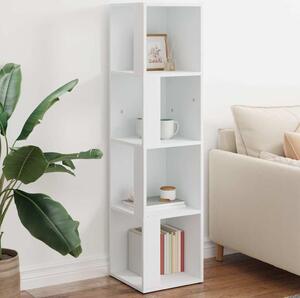 VidaXL Corner Cabinet 33 x 33 x 132 cm Engineered Wood [862692] Barva: Bílá