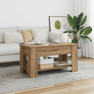 VidaXL Konferenční stolek 101x49x52 cm kompozitní dřevo [862764] Barva: dub artisan