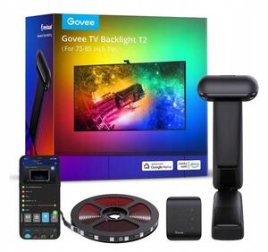 GOV GOVEE H605C LED PÁSKA PRO TV 75-85 PALCŮ, RGBIC, WI-FI+BLUETOOTH