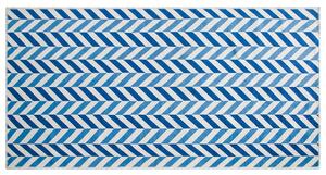 LIVARNO home Oboustranný koberec, 80 x 160 cm (modrá) (100358611002)