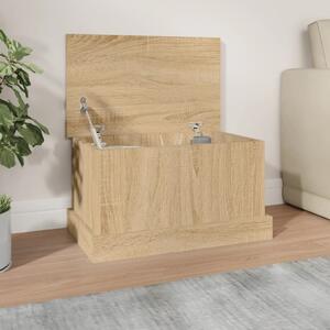 VidaXL Úložný box 50 x 30 x 28 cm kompozitní dřevo [862825] Barva: dub sonoma