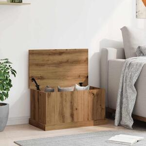 VidaXL Úložný box 70 x 40 x 38 cm kompozitní dřevo [862826] Barva: dub artisan