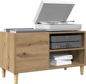 VidaXL Skříňka na LP desky 84,5x38x48 cm kompozitní dřevo [862866] Barva: dub artisan