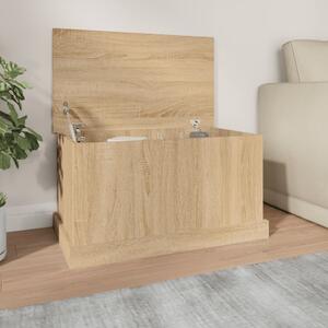 VidaXL Úložný box 70 x 40 x 38 cm kompozitní dřevo [862826] Barva: dub sonoma
