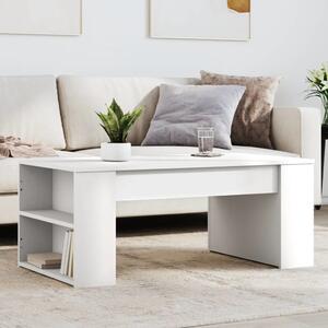 VidaXL Konferenční stolek 102 x 55 x 42 cm kompozitní dřevo [862495] Barva: Bílá