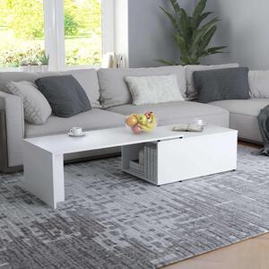 VidaXL Konferenční stolek 150x50x35 cm kompozitní dřevo [862478] Barva: Bílá
