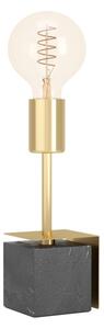 Eglo 390168 - Stolní lampa CARMITA 1xE27/40W/230V zlatá/černý mramor