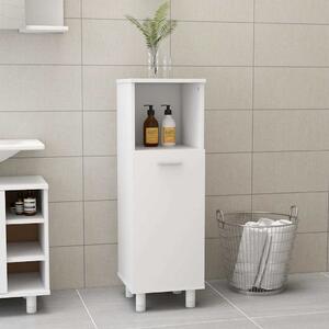 VidaXL Koupelnová skříňka 30,5x30x95 cm kompozitní dřevo [862512] Barva: Bílá