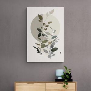 Obraz minimalistické rostlinky v boho stylu