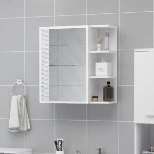 VidaXL Koupelnová skříňka se zrcadlem 62,5x20,5x64 cm [862523] Barva: Bílá
