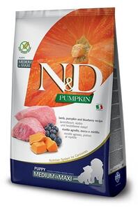 FARMINA N&D Pumpkin Lamb & Blueberry Puppy Medium & Maxi – suché krmivo pro štěňata – 12 kg