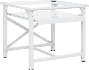 VidaXL Podstavce pro pračku Ocel [42022037] Barva: Bílá