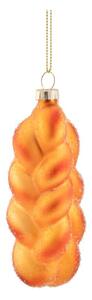 Skleněná vánoční ozdoba 3,5 cm Plait Bread – Sass & Belle