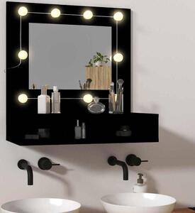 VidaXL Zrcadlová skříňka s LED 60 x 31,5 x 62 cm [873882] Barva: Černá
