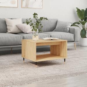 VidaXL Konferenční stolek 60 x 50 x 40 cm kompozitní dřevo [879608] Barva: dub sonoma
