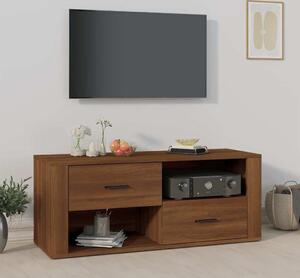 VidaXL TV skříňka 100 x 35 x 40 cm kompozitní dřevo [881014] Barva: hnědý dub