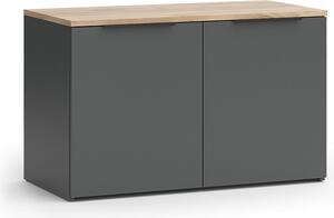 Příborník Vicco Wido Antracit 80 x 50 cm se 2 dveřmi, Model 47671
