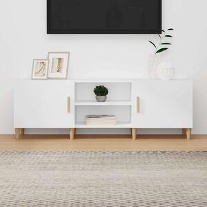 VidaXL TV skříňka 150 x 30 x 50 cm kompozitní dřevo [862797] Barva: Bílá