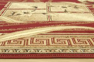 Makro Abra Kusový koberec GOLD 365/22 červený Rozměr: 60x110 cm