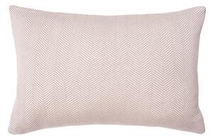 Pletený povlak DESIGN rybí kost smetanovobéžová 40 x 60 cm