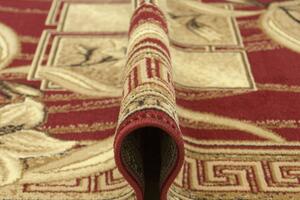 Makro Abra Kusový koberec GOLD 365/22 červený Rozměr: 60x110 cm