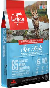 ORIJEN Six Fish Cat - suché krmivo pro kočky - 5,4kg