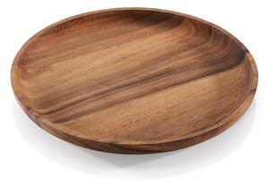 Servírovací kulatý podnos 25cm, akácie - Zassenhaus