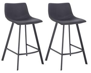 2 x Barová židle Hawaj CL-845-1 | černá