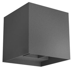 Redo 90296 - LED Venkovní nástěnné svítidlo VARY 2xLED/10W/230V IP54 antracit