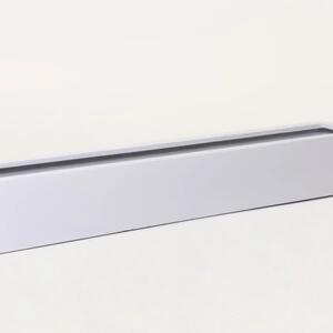 Balkonový truhlík FLOBO, sklolaminát, šířka 100 cm, bílý mat