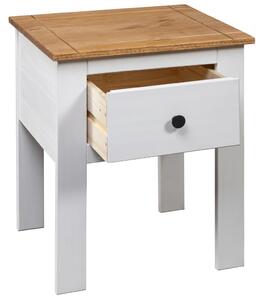 Noční stolek Artifi - bílý | 46x40x57 cm