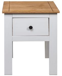 Noční stolek Artifi - bílý | 46x40x57 cm