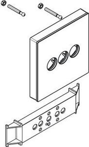 HANSGROHE 92624400 Rozeta 155/155 mm Sprcha Select Glas