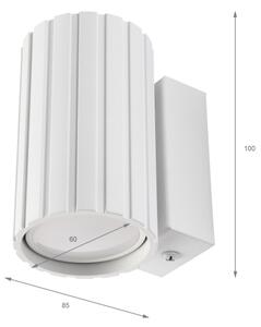 Brilagi - Nástěnné svítidlo CRISPINA 1xGU10/10W/230V 10 cm bílá