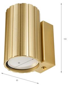Brilagi - Nástěnné svítidlo CRISPINA 1xGU10/10W/230V 10 cm zlatá