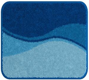 GRUND Koupelnová předložka FLASH modrá Rozměr: 55x60 cm s výřezem pro WC